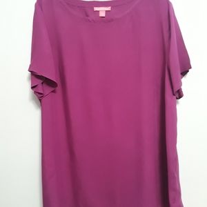 Woman Within 1x Short Sleeve Tunic